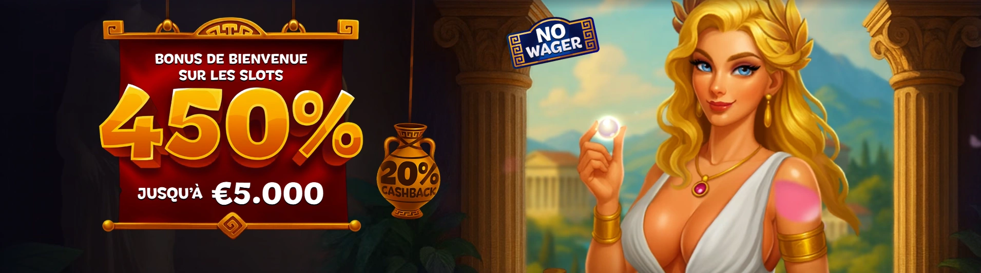 Aphrodite Casino Banner